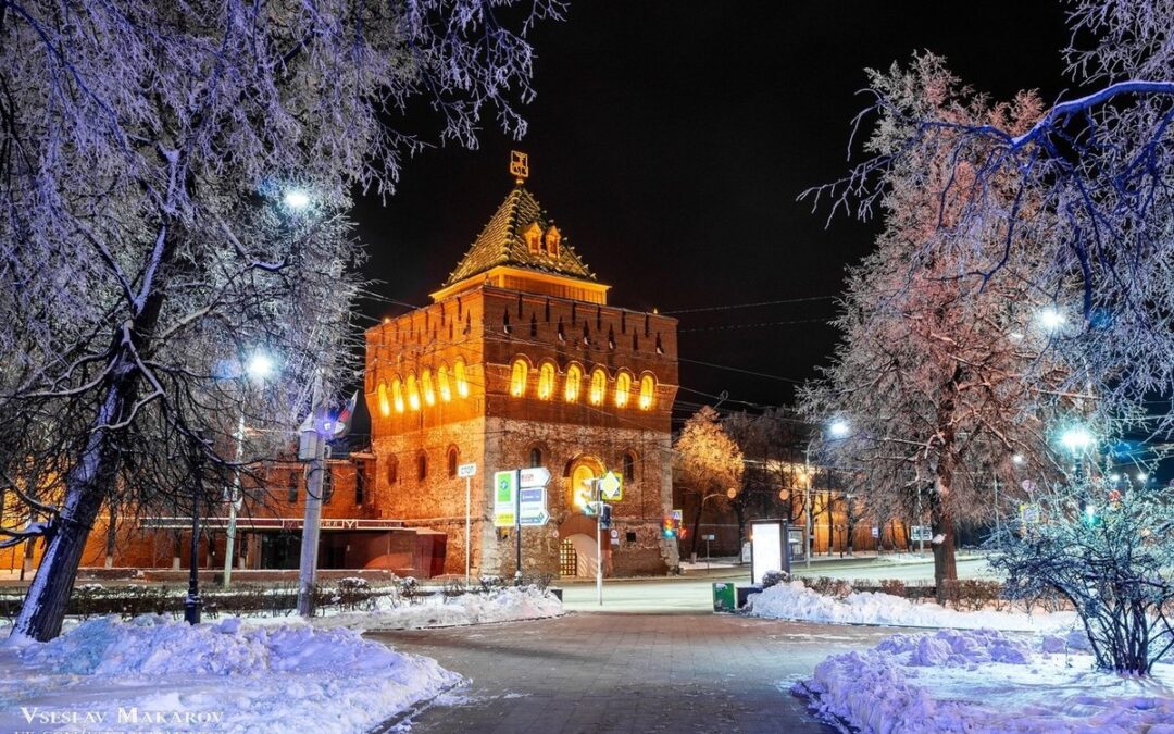 Нижний Новгород прекрасен зимой!