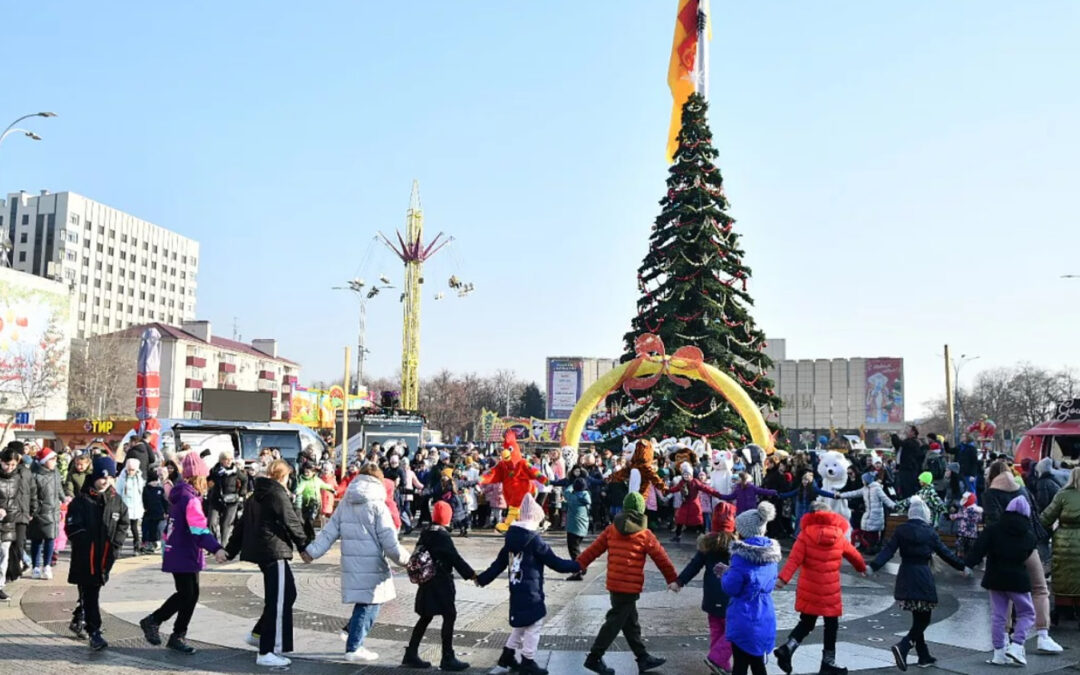 Встречаем Новый год в Краснодаре. Отдыхаем зимой в России  на праздники .