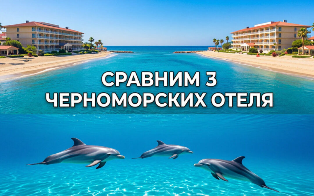 3 лучших отеля на Черноморском побережье