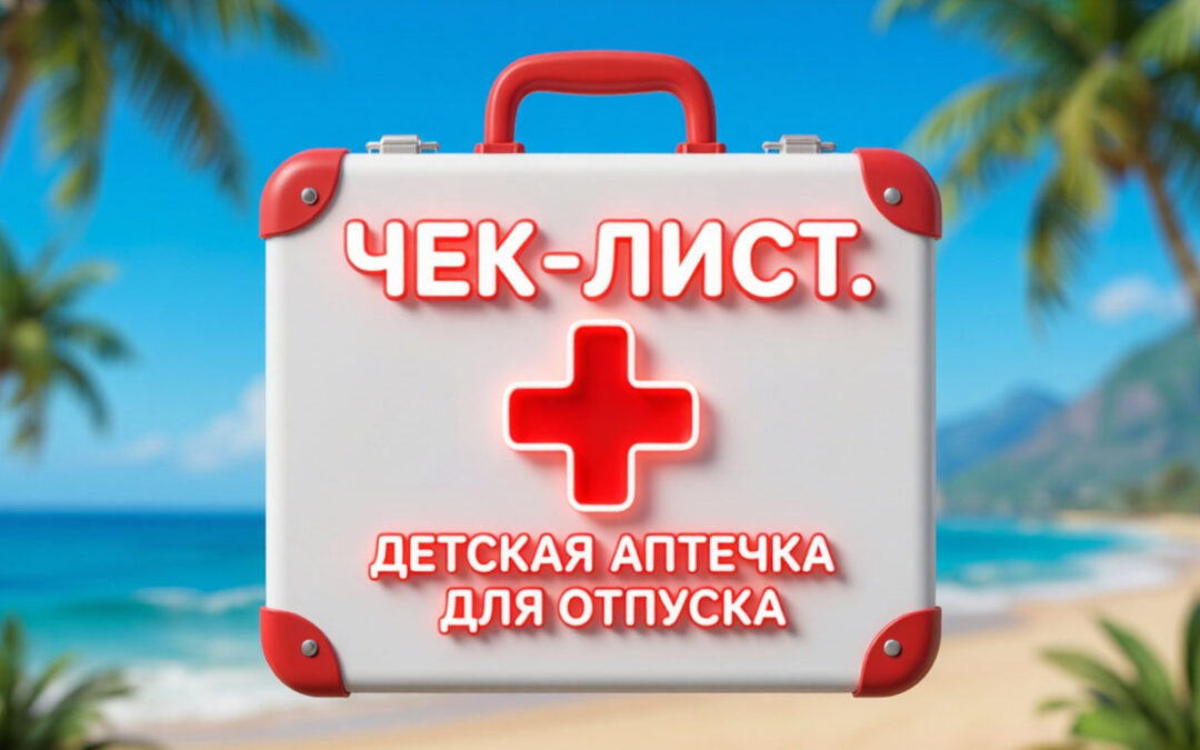 Чек-лист «Аптечка тревел-мамы» для поездки в отпуск